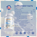 VYXION Bovine Colostrum 8 in 1 Capsules Supplement 1000mg - 40% IgG Bovine Colostrum - Gut, Bone, Exercise, Immune - 60 Capsules