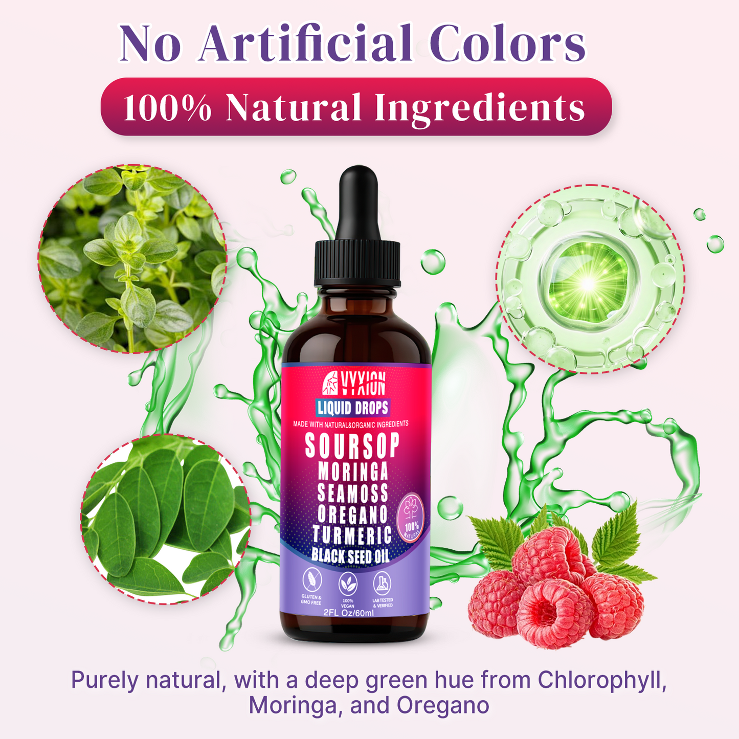 VYXION 10-in-1 Soursop Bitters Liquid Drops – Mixed Berry