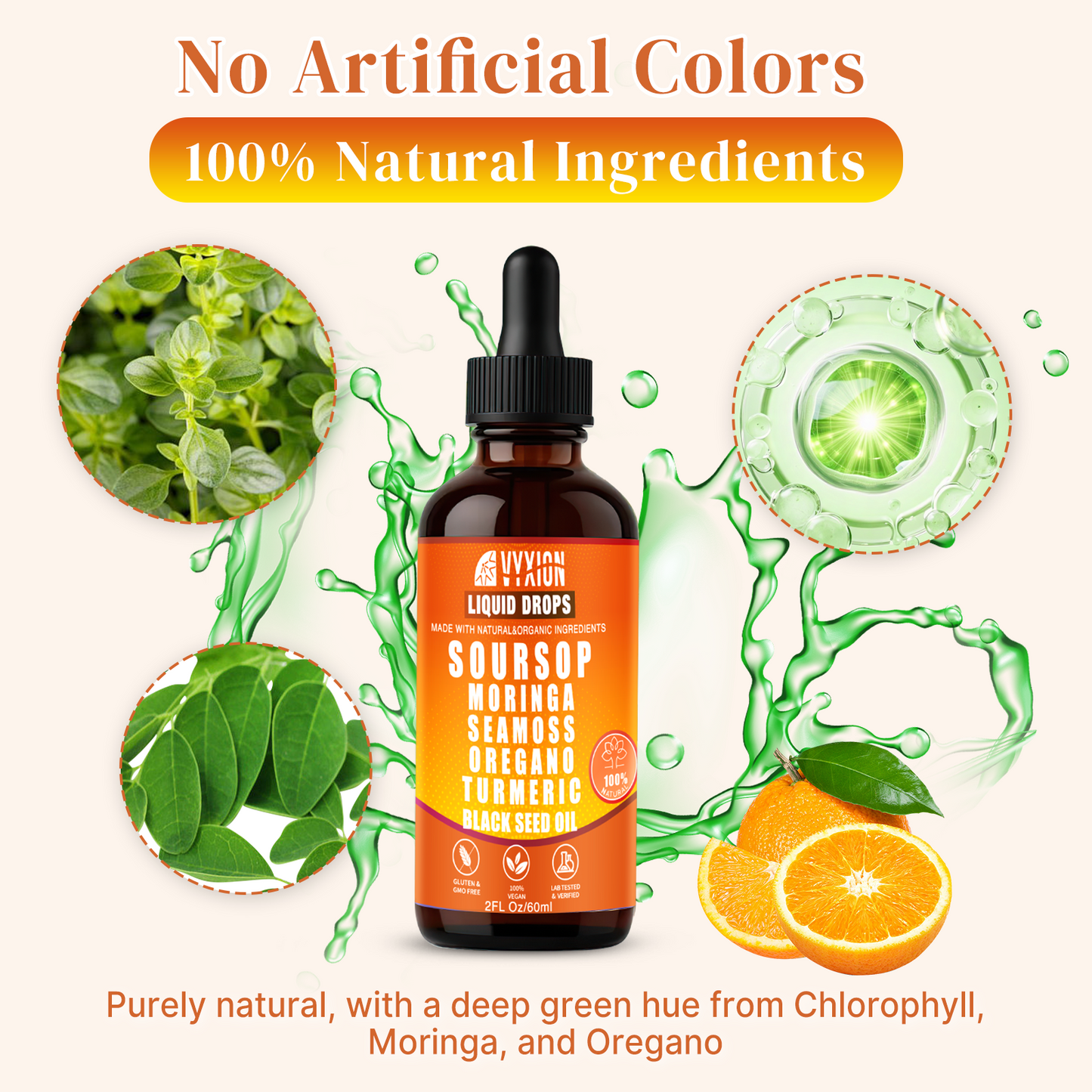 VYXION 10-in-1 Soursop Bitters Liquid Drops – Orange