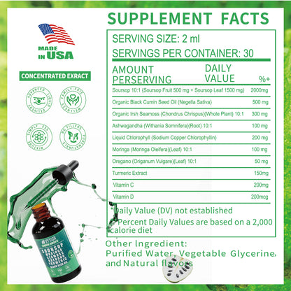 VYXION 10-in-1 Soursop Bitters Liquid Drops – Original, Mango & Mixed Berry
