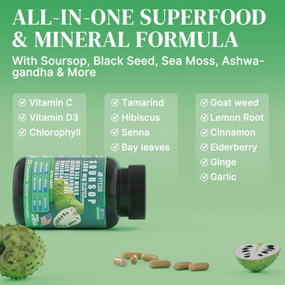 VYXION 20-in-1 Superfood Capsule Formula