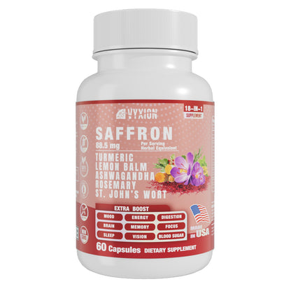 VYXION Saffron Complex Capsules (18-in-1)