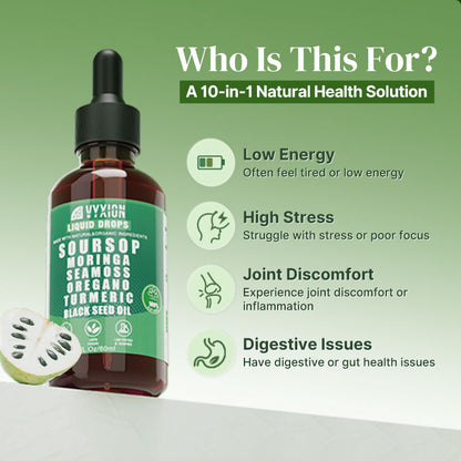 VYXION Pure Soursop 10-in-1 Liquid Drops
