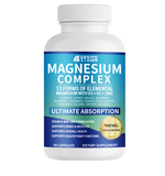 Magnesium Complex 900mg per Serving – High Absorption Magnesium Glycinate with Vitamin D3 K2 Zinc & B Vitamins – Sleep, Calm, Muscle & Nerve Support – 90 Capsules