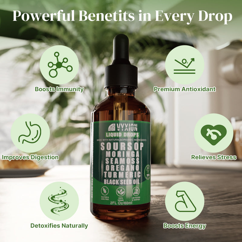 VYXION Pure Soursop 10-in-1 Liquid Drops