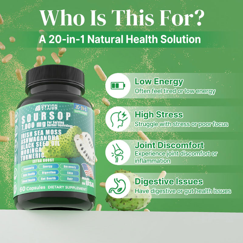 VYXION 20-in-1 Superfood Capsule Formula