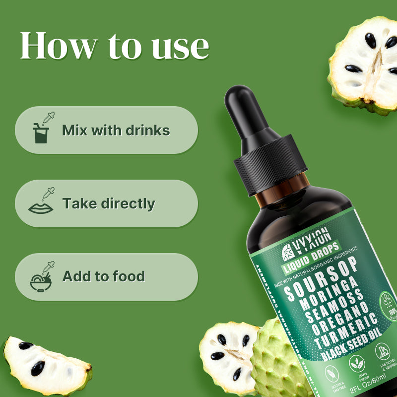 VYXION Pure Soursop 10-in-1 Liquid Drops