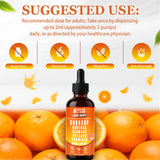 Soursop Bitters Liquid Drops 10 in 1 with Sea Moss, Ashwagandha | Original & Zesty Orange Flavor Combo | 2-Pack (2 Fl Oz Each) | Herbal Extracts for Overall Health | Vegan, Non-GMO, Gluten-Free