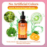 Soursop Bitters Liquid Drops 10 in 1 with Sea Moss, Ashwagandha | Original & Zesty Orange Flavor Combo | 2-Pack (2 Fl Oz Each) | Herbal Extracts for Overall Health | Vegan, Non-GMO, Gluten-Free