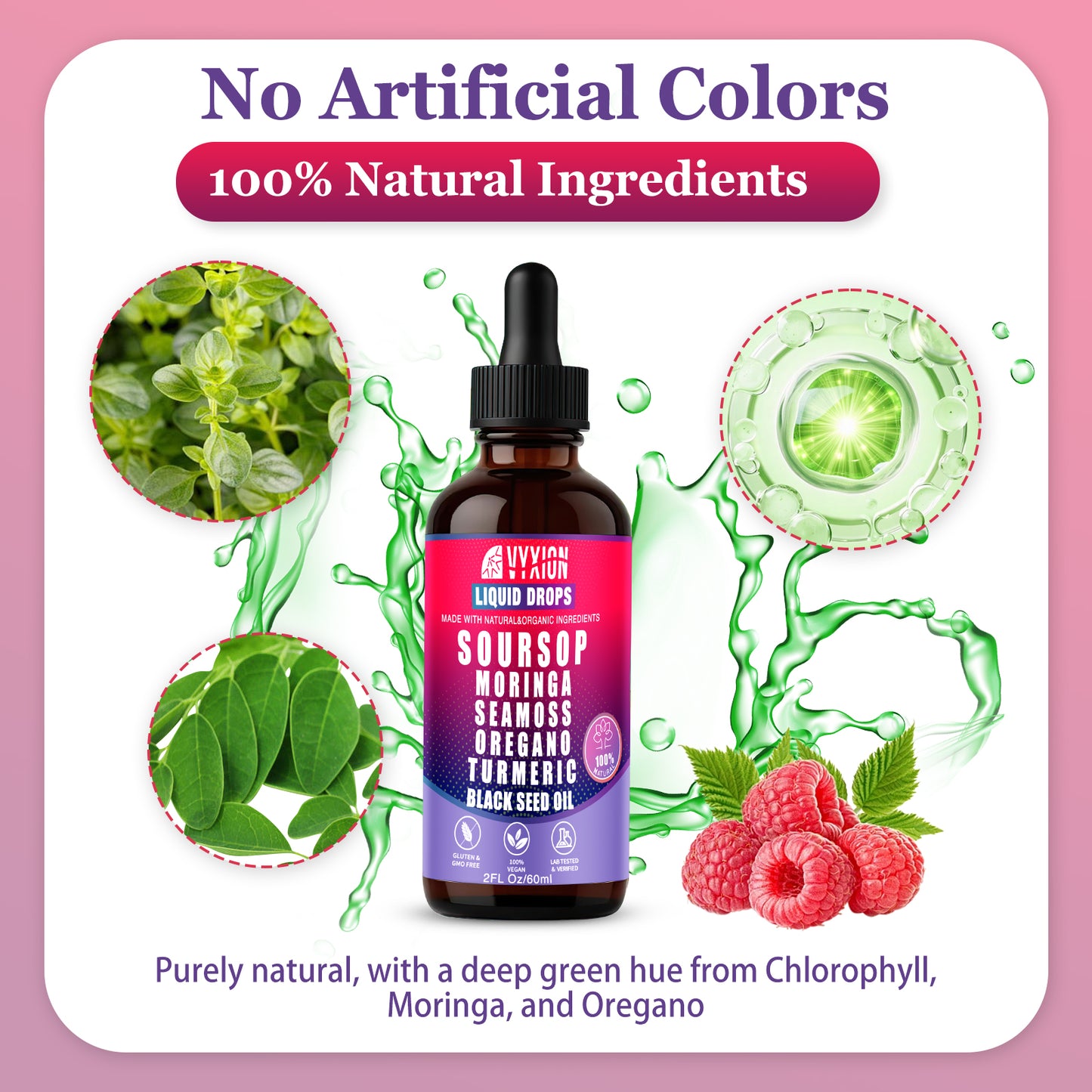 VYXION 10-in-1 Soursop Bitters Liquid Drops – Original, Mango & Mixed Berry
