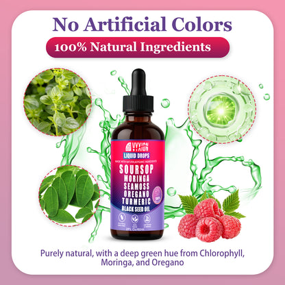 VYXION 10-in-1 Soursop Bitters Liquid Drops – Original, Mango & Mixed Berry
