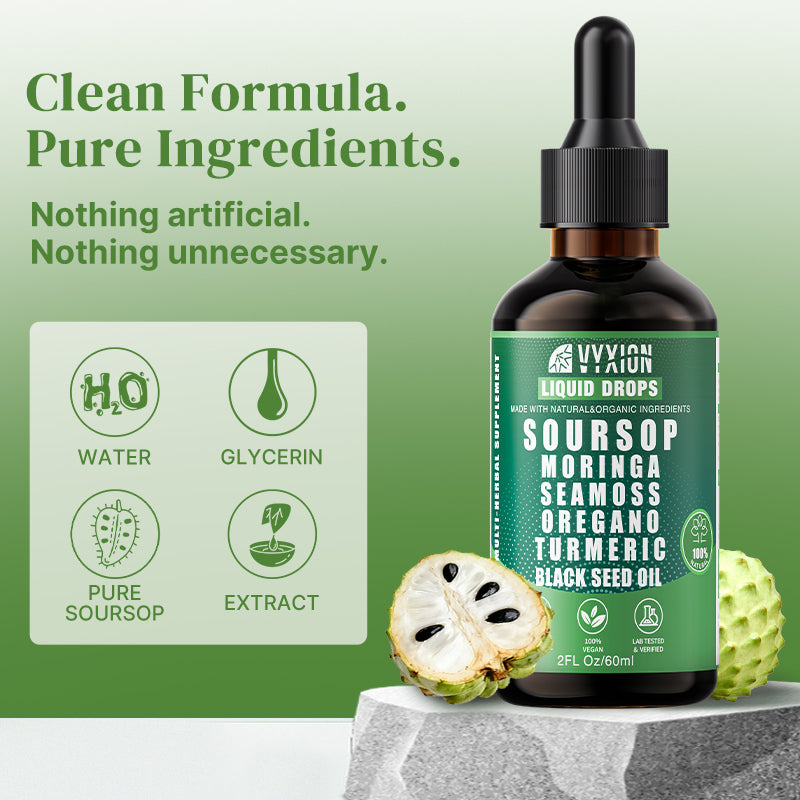 VYXION Pure Soursop 10-in-1 Liquid Drops