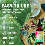 Soursop Bitters Liquid, Soursop Multivitamin Drops - 2000mg 10:1 Extract from Fruit & Leaf, Vitamin B6, C, D3, Graviola Liquid Drops | Vegan, Non-GMO | 2 Fl Oz