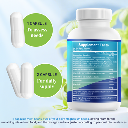 VYXION Magnesium Complex Capsules 900mg