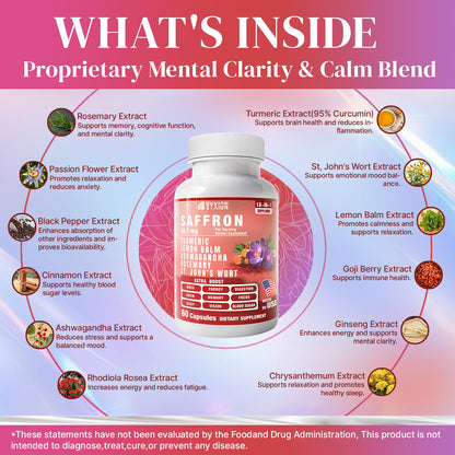 VYXION Saffron Complex Capsules (18-in-1)