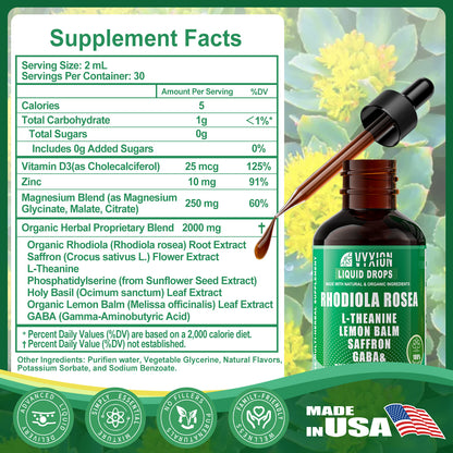 VYXION Rhodiola Rosea 10-in-1 Liquid Drops